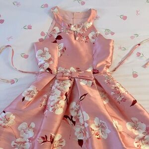 Cherry Blossom print kids dress 🌸